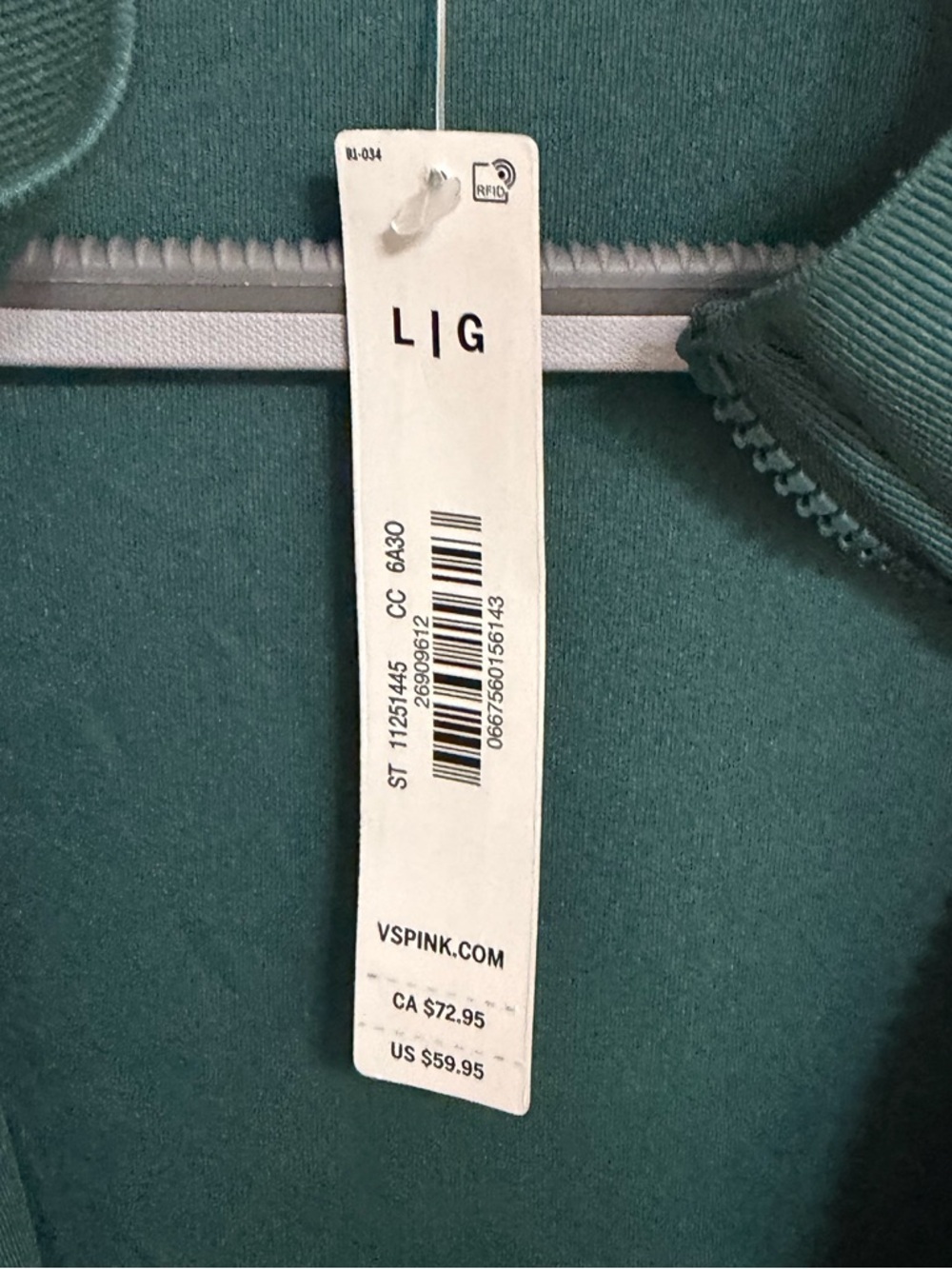PINK Track Star Full-Zip Jacket - Picture 9 of 14